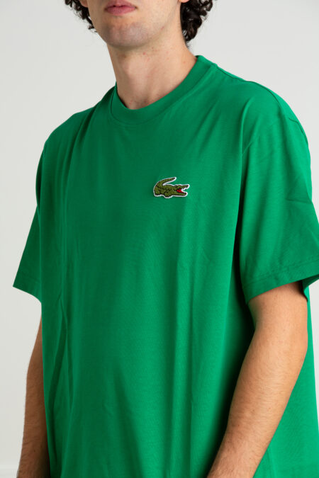 LACOSTE-T-SHIRTS UOMO-LCTH2745 VERDE 5