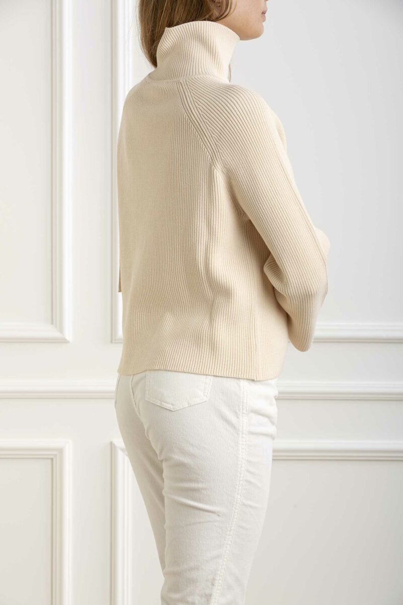 LIU JO-MAGLIA CHIUSA M/L-LJWF4475MS99E NATURALE XS