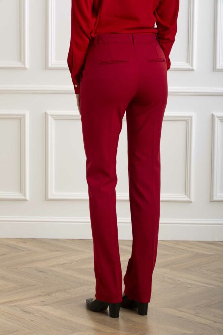 MARELLA-PANTALONE FOLLE-MAFOLLE ROSSO 46