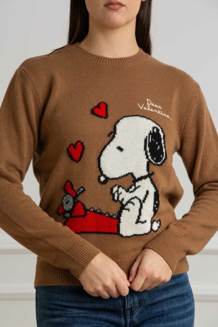 MC2 SAINT BARTH-MAGLIA SNOOPY VALENTINE 19 EMB-MC2NEWQUEEN04026G VALENTINE S