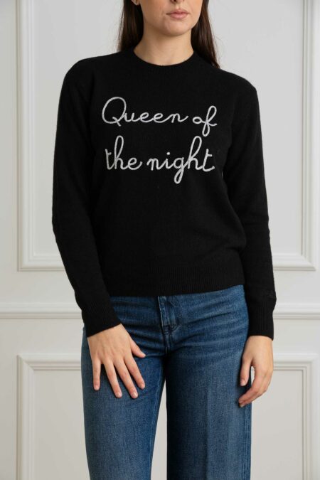 MC2 SAINT BARTH-MAGLIA DONNA QUEEN NIGHT-MC2NEWQUEEN04197G NIGHT S