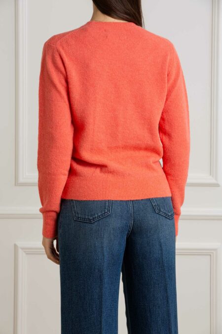 MC2 SAINT BARTH-MAGLIA STRECH HALF NECK SWEATER-MC2SORBONNE PEACH XS