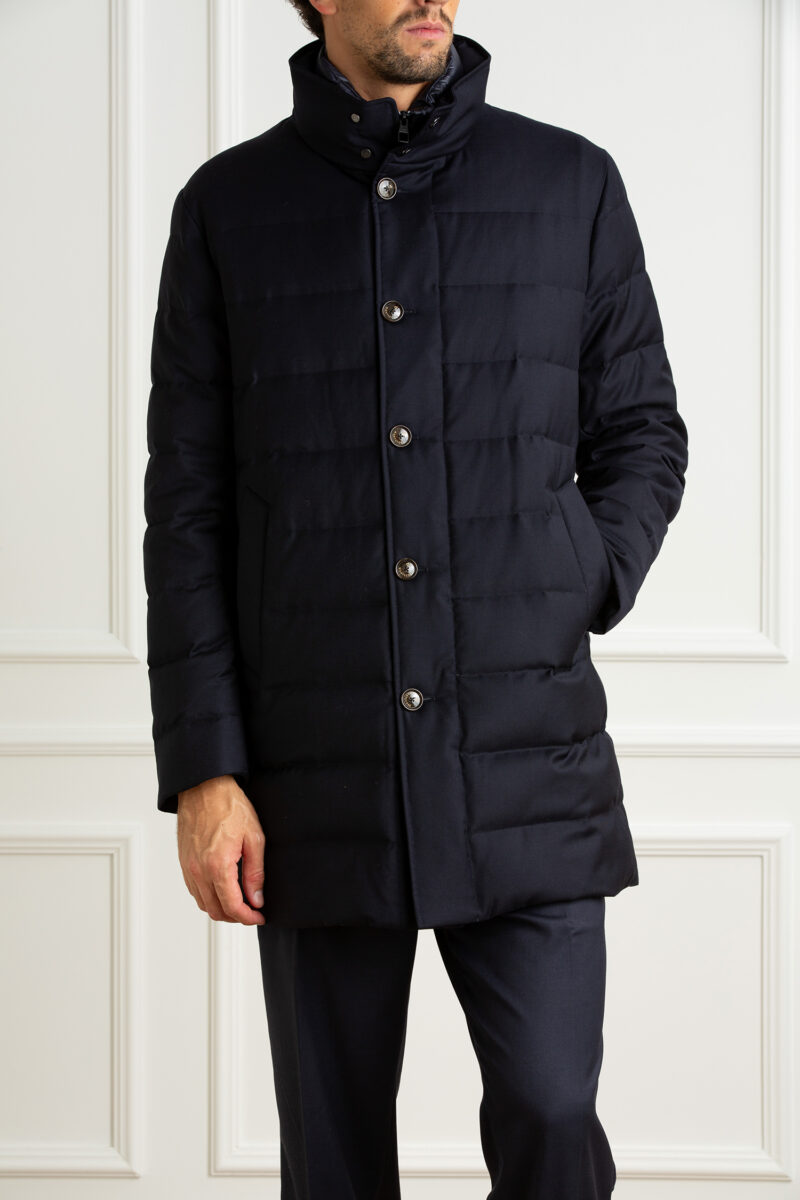 MONTECORE-CAPPOTTO UOMO IMBOTTITO IN PIUMA-MCF07MUCX505106 DARKBLUE 56