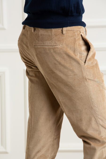 MICHAEL COAL-PANTALONE VELLUTO-MHMCBRAPLS2741F24C BEIGE 35