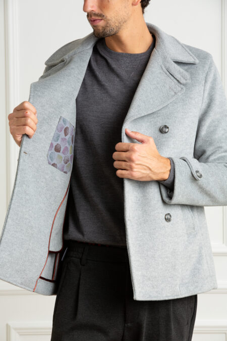 SELECT BOX-PEACOAT-MULASTEROIDEMCP23 GRIGIO 52