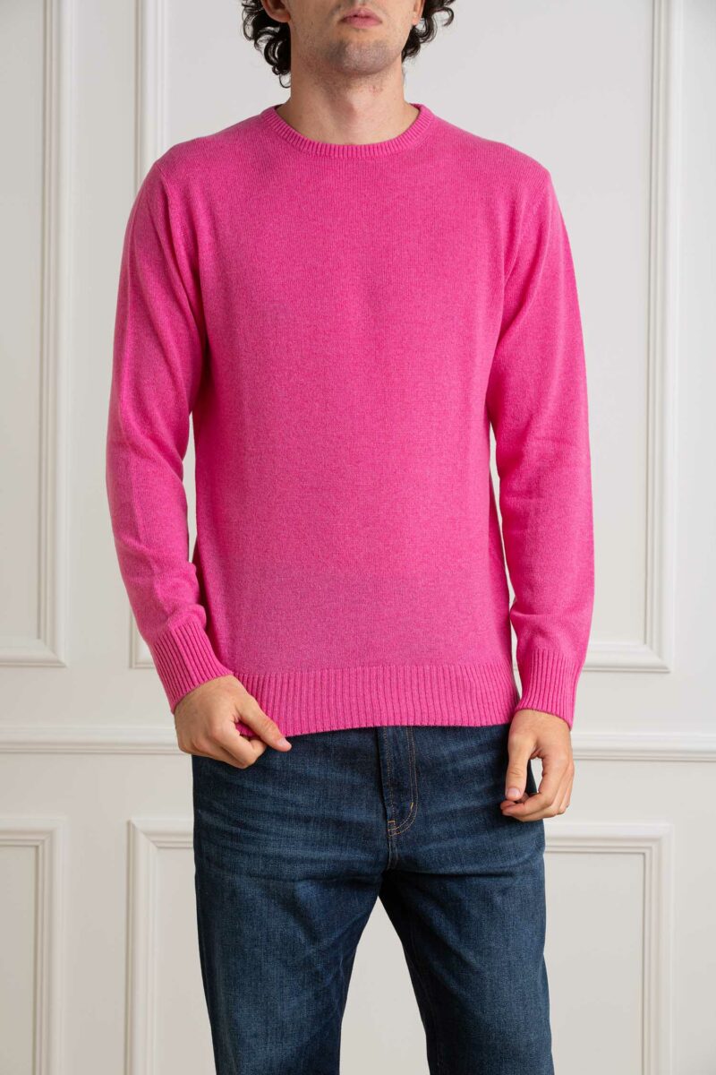 CUSTOMER LOVERS-MAGLIA GIRO  100% CASHMERE F7 LIGHT-PRI67975D BUBBLE XL