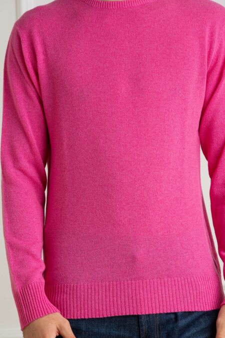 CUSTOMER LOVERS-MAGLIA GIRO  100% CASHMERE F7 LIGHT-PRI67975D BUBBLE XL