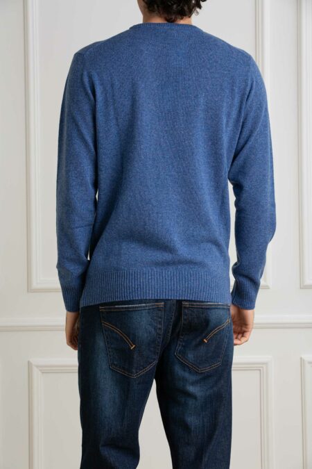 CUSTOMER LOVERS-MAGLIA GIRO  100% CASHMERE F7 LIGHT-PRI67975D JEANS XL