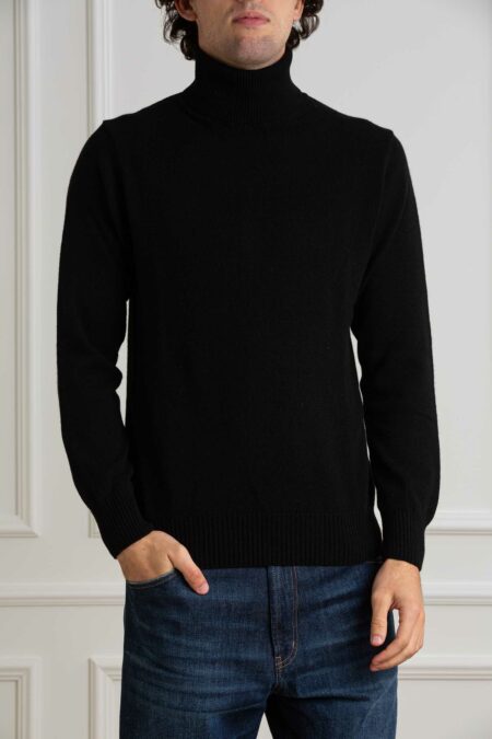 CUSTOMER LOVERS-DOLCE VITA  100% CASHMERE F7 LIGHT-PRI67978 NERO XL