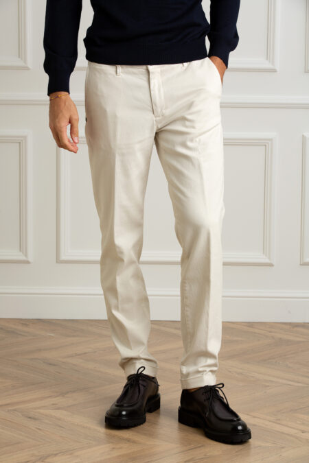 RE-HASH-PANTALONE CHINOS MUCHA-RHP2492417A4 WHITE 38