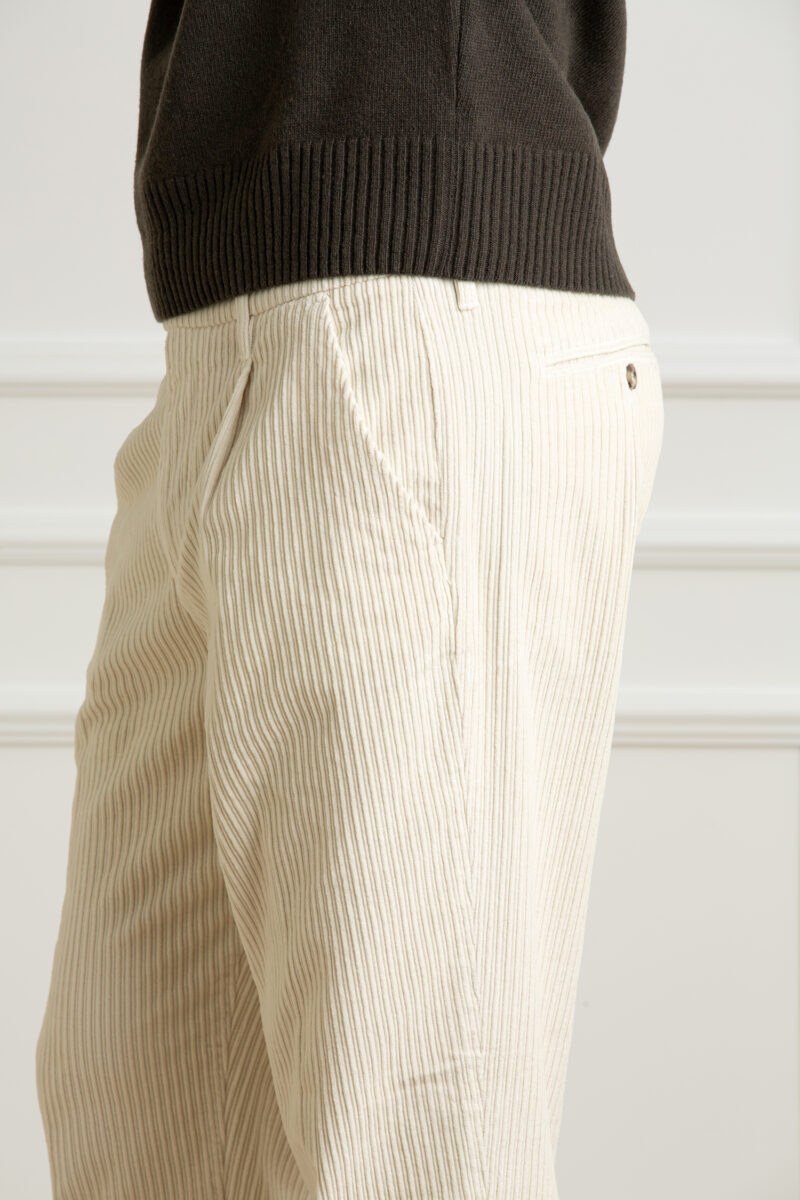 RE-HASH-PANTALONE CHINOS MARC-RHPR6044085 WHITE 36