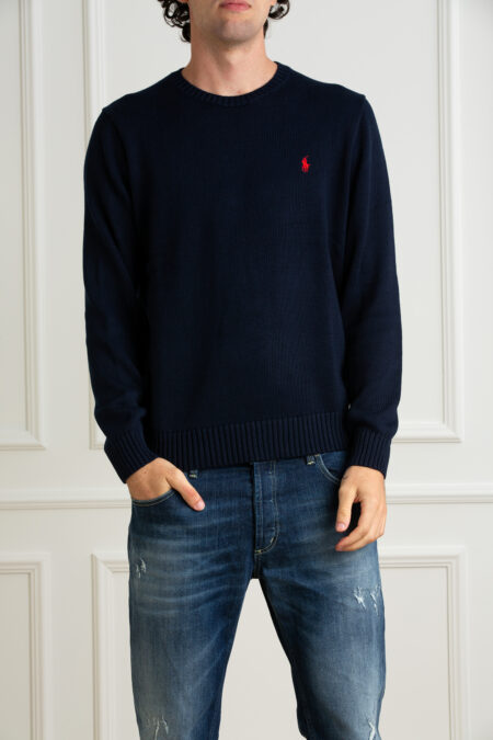 RALPH LAUREN-MAGLIA M/L-RL810846A24 NAVY XXL