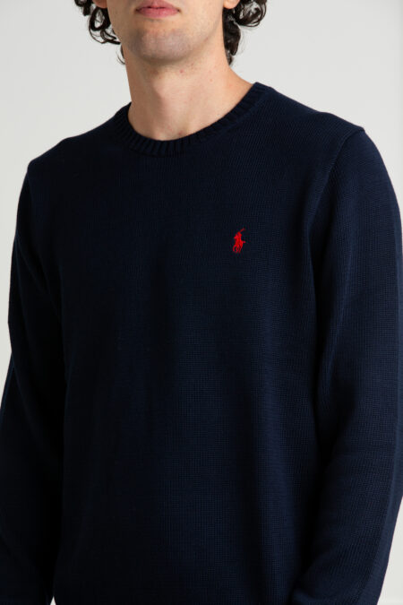 RALPH LAUREN-MAGLIA M/L-RL810846A24 NAVY XXL