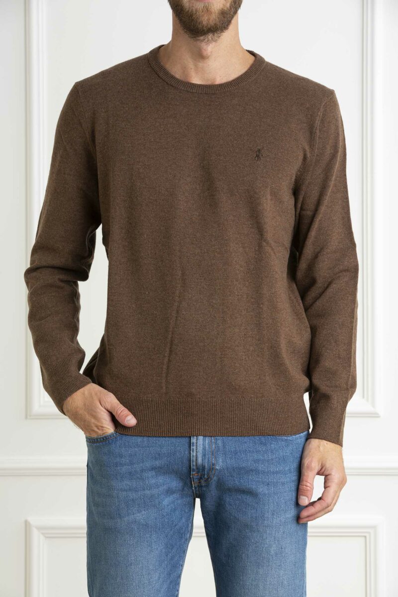 RALPH LAUREN-MAGLIONE M/L-RL876714A24 BROWN XXL