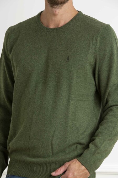 RALPH LAUREN-MAGLIONE M/L-RL876714A24 OLIVE XXL