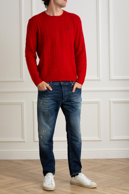 RALPH LAUREN-PULLOVER M/L-RL876762A24 RED S