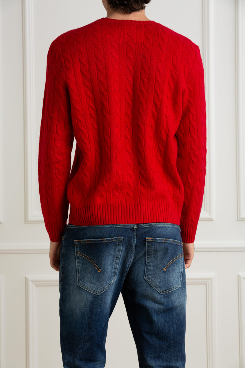 RALPH LAUREN-PULLOVER M/L-RL876762A24 RED S