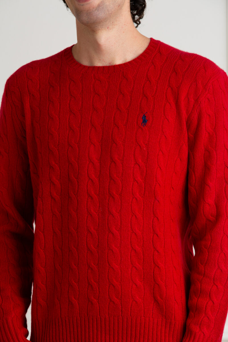 RALPH LAUREN-PULLOVER M/L-RL876762A24 RED S