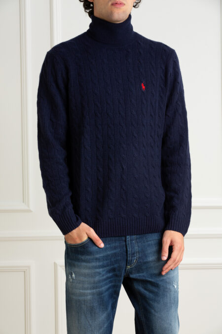 RALPH LAUREN-PULLOVER M/L-RL876836A24 NAVY XXL