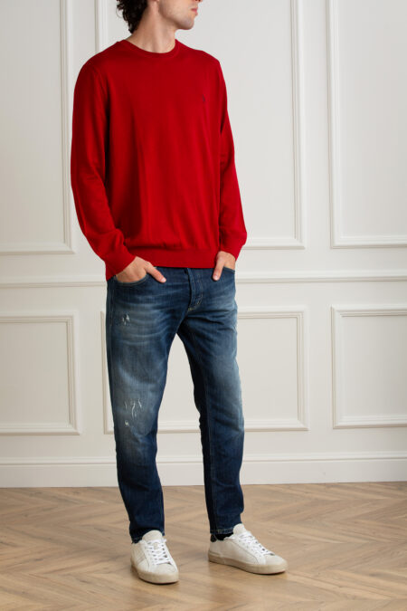 RALPH LAUREN-MAGLIA M/L-RL946143 RED XL