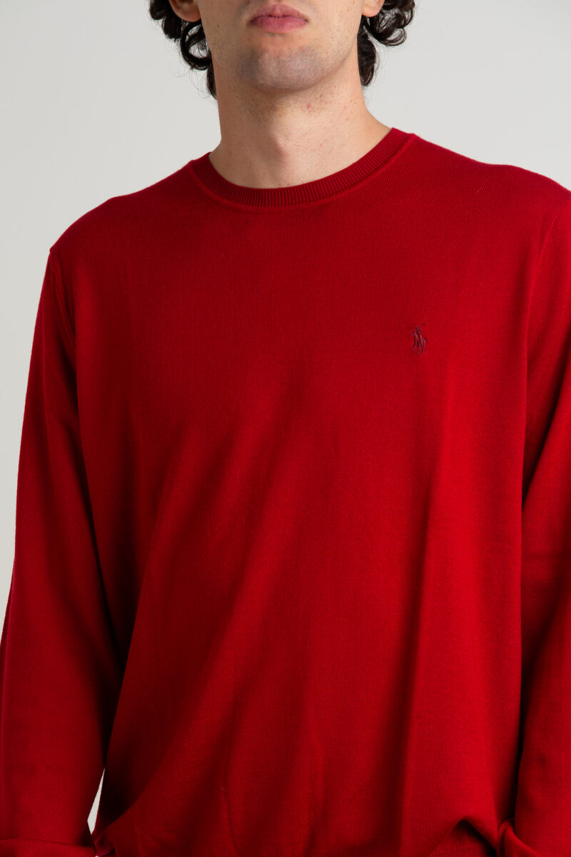 RALPH LAUREN-MAGLIA M/L-RL946143 RED XL