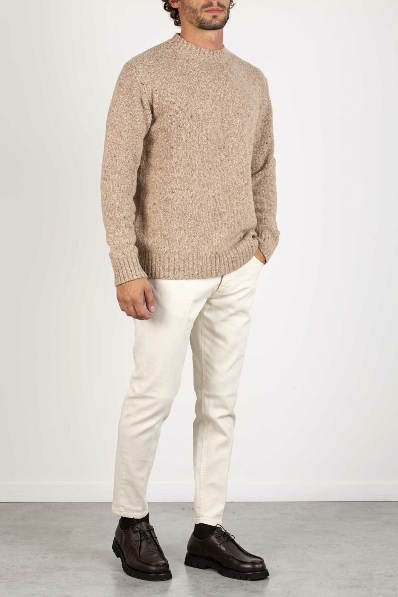 TAGLIATORE-MAGLIA "BOTTONATO"-TAGAGEPWI23 BEIGE 54