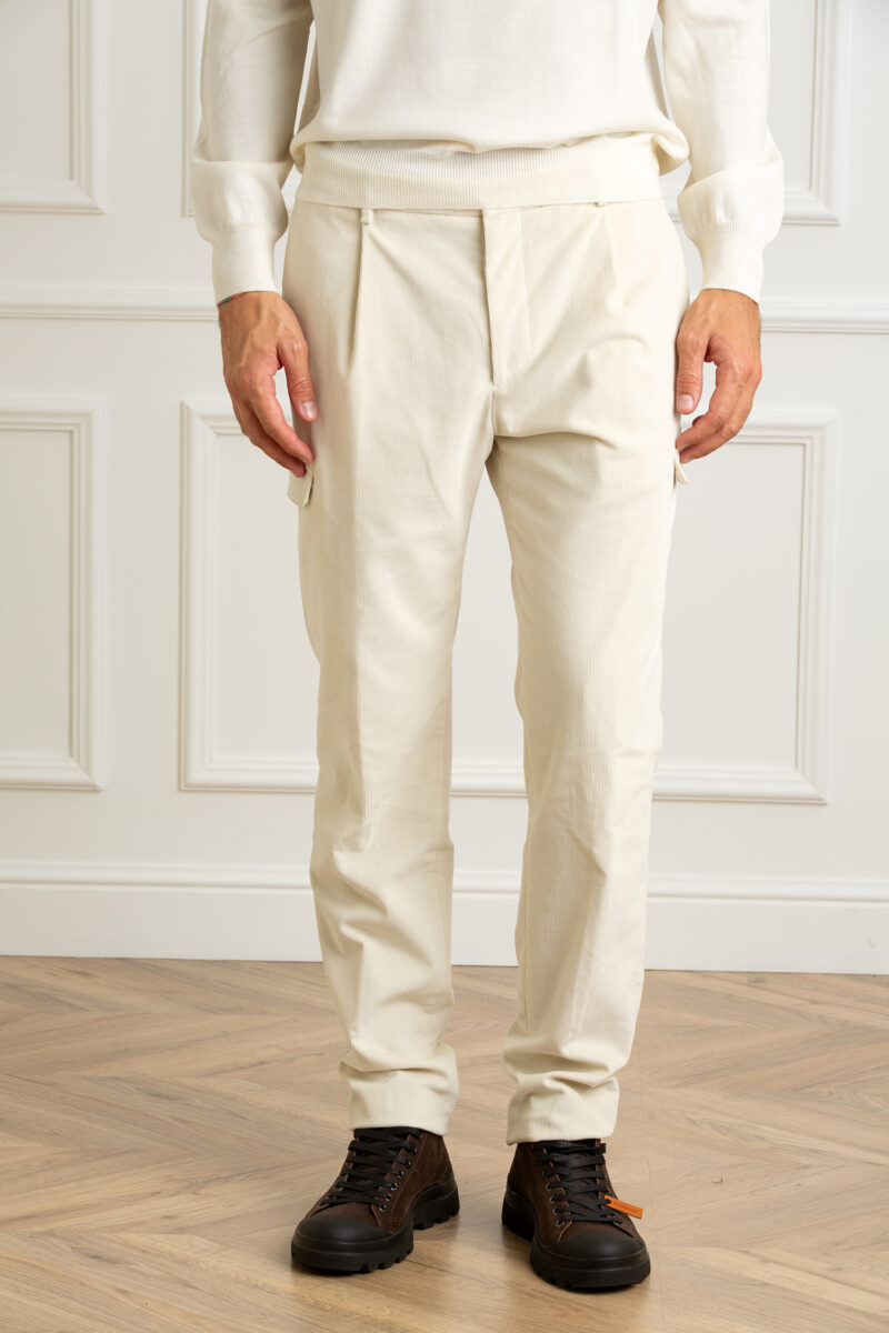 TAGLIATORE-PANTALONE-TALANG14800005 BIANCO 50