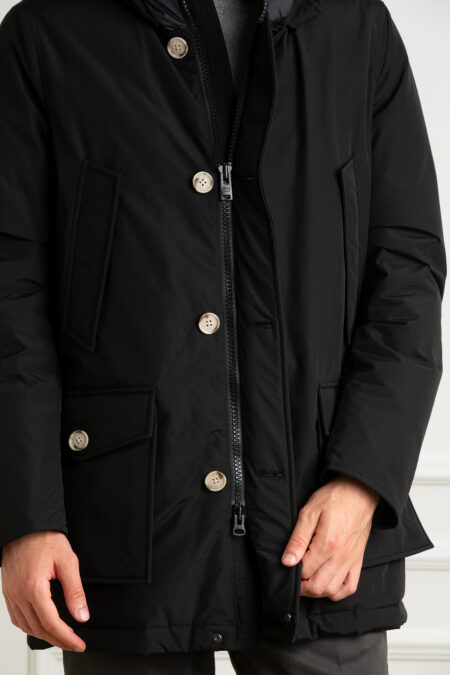 WOOLRICH-ARCTIC PARKA-WLWOOU0483MRUT0001 BLACK XL