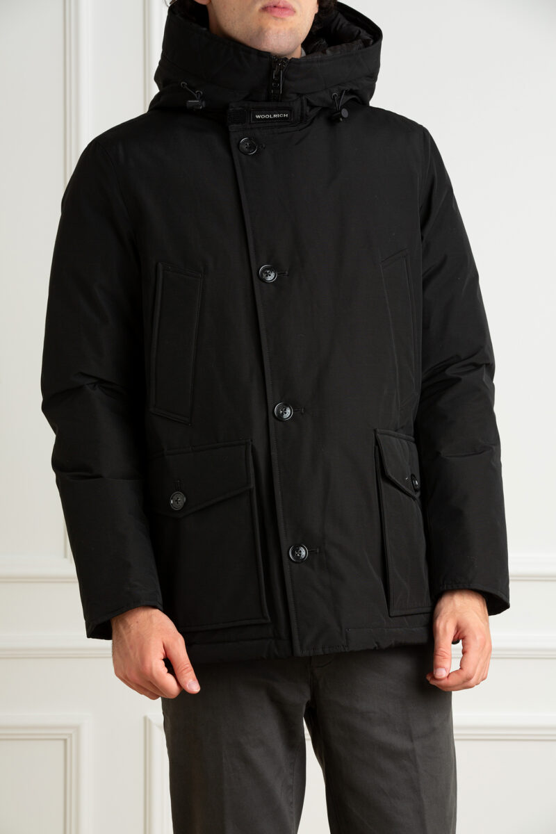 WOOLRICH-PARKA ARCTIC ANORAK-WLWOOU0771MRUT0001 BLACK XL