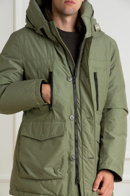 WOOLRICH-RAMAR ARCTIC PARKA-WLWOOU0866MRUT0001A4 TUNDRA XL