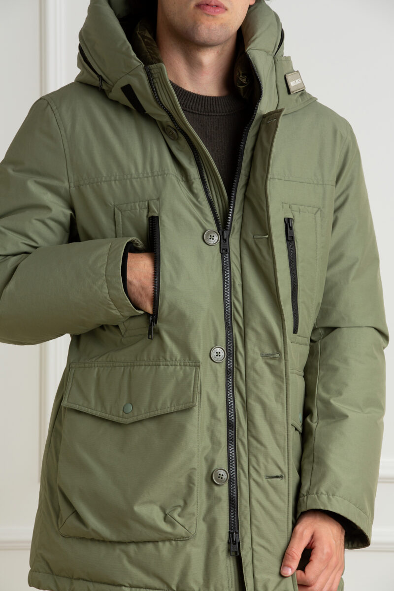 WOOLRICH-RAMAR ARCTIC PARKA-WLWOOU0866MRUT0001A4 TUNDRA XL