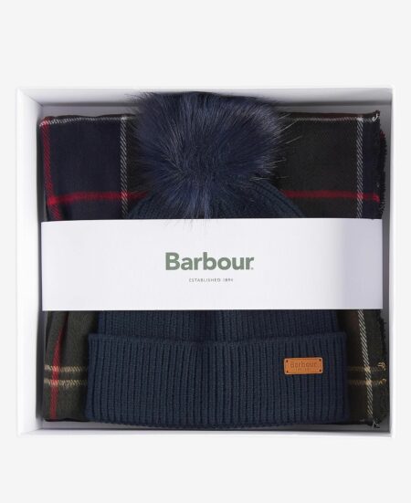 BARBOUR-SET CUFFIA E SCIARPA-BBLGS0054LGS CLASSIC TU