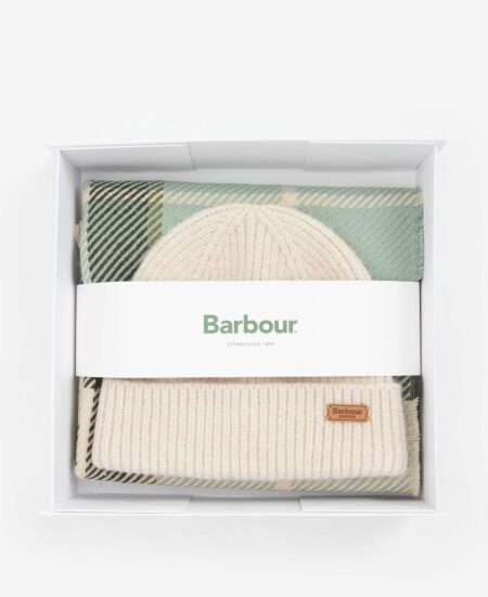 BARBOUR-SET SCIARPA E CUFFIA-BBLGS0094LGSA4 SOFTMINT TU