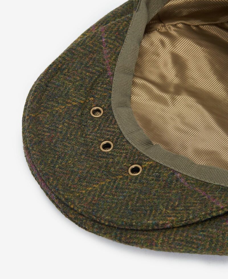 BARBOUR-CRIEFF FLAT CAP-BBMHA0009MHA OLIVE XL