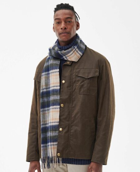 BARBOUR-SCIARPA NEW CHECK TARTAN-BBUSC0137USCA4 SAND TU