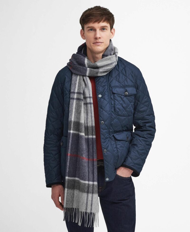 BARBOUR-SCIARPA CARRBRIDGE TARTAN-BBUSC0373USCA4 BLUE TU