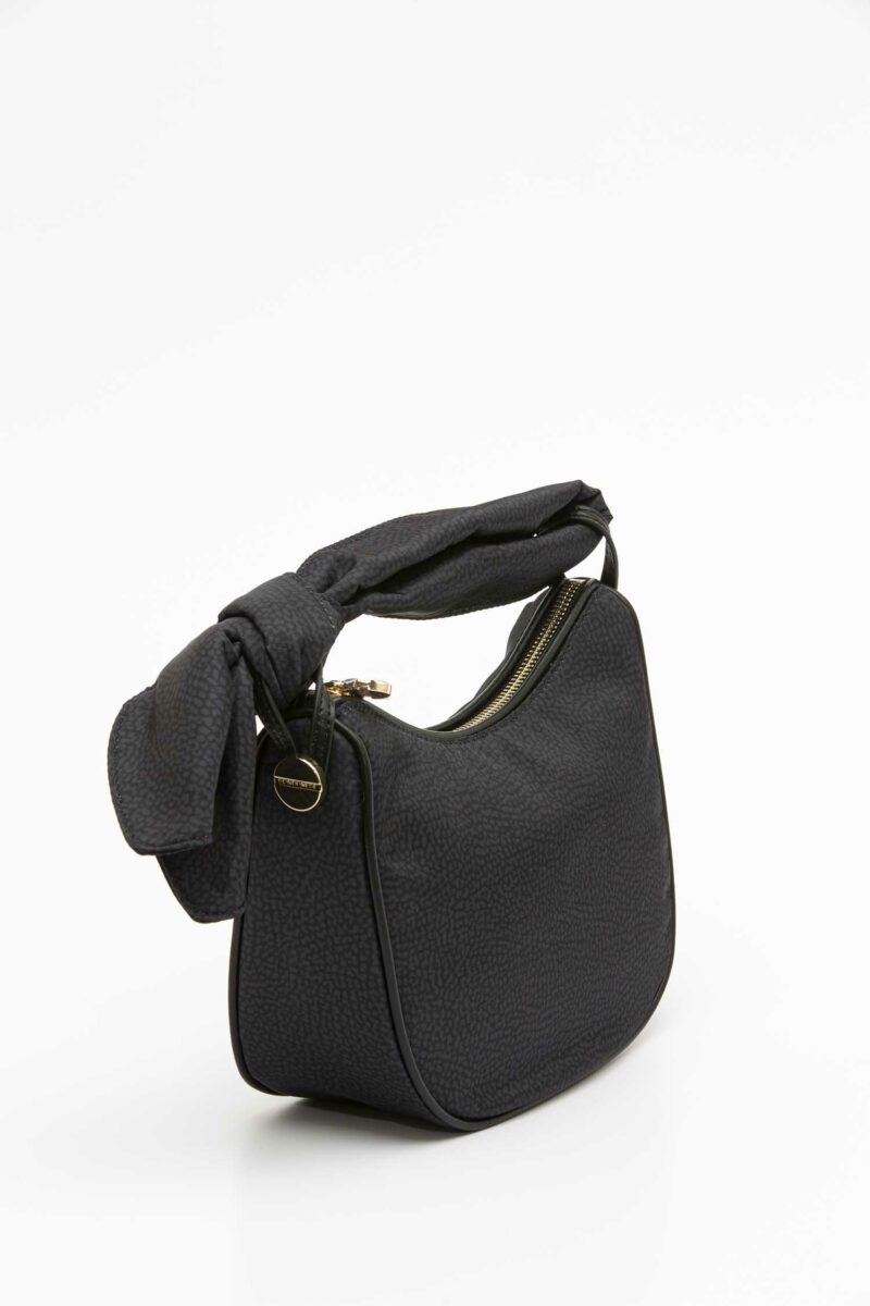 BORBONESE-LUNA BAG PETITE-BO913939I15A3 BLACK TU