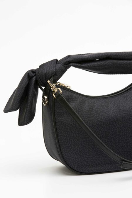 BORBONESE-LUNA BAG PETITE-BO913939I15A3 BLACK TU