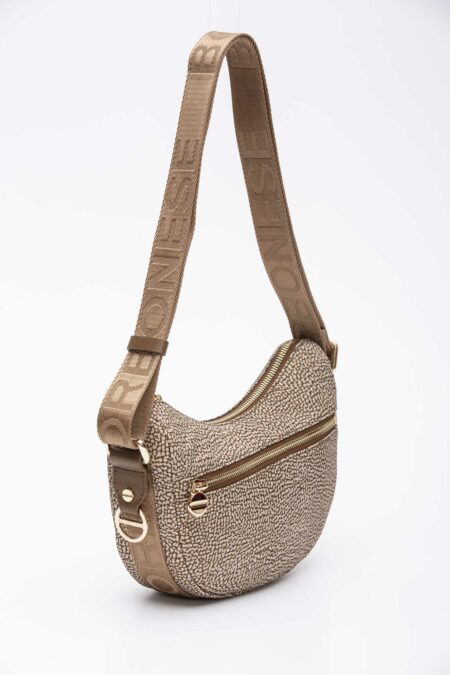 BORBONESE-LUNA BAG MINI-BO934137I15 BEIGE TU