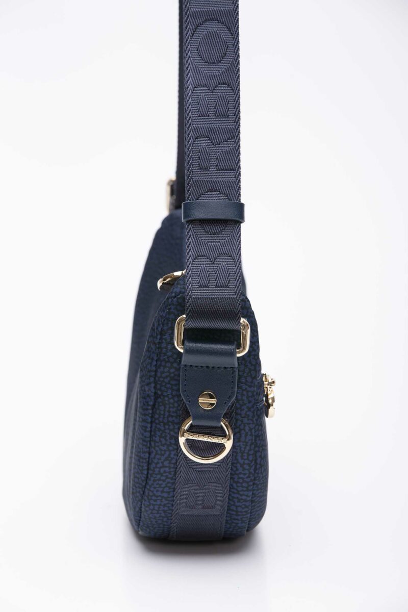 BORBONESE-LUNA BAG MINI-BO934137I15 BLU TU