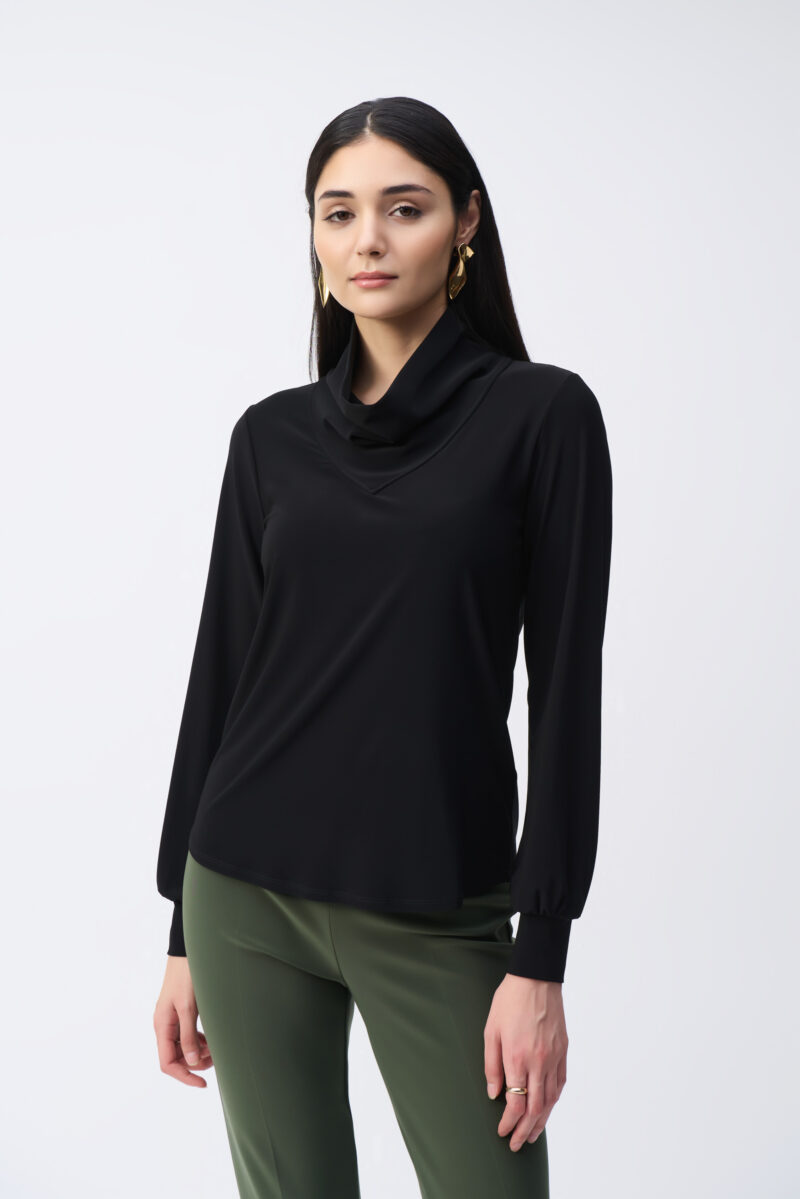 JOSEPH RIBKOFF-TOP DONNA-JO243063 BLACK 46