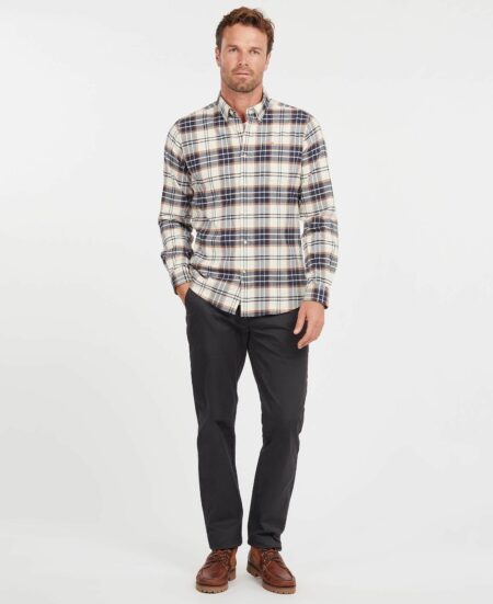 BARBOUR-CAMICIA PORTDOWN-BBMSH5035 ECRU XL