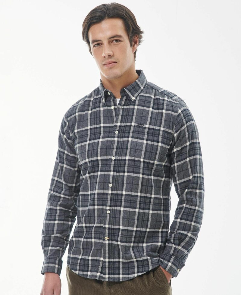 BARBOUR-CAMICIA DEERPARK-BBMSH5390 GREY XXL