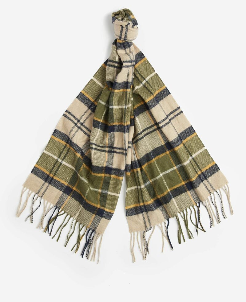 BARBOUR-SCIARPA YAXLEY TARTAN-BBUSC0324 FOREST TU