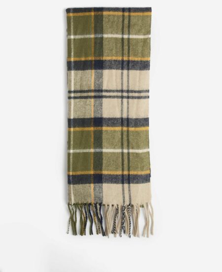 BARBOUR-SCIARPA YAXLEY TARTAN-BBUSC0324 FOREST TU