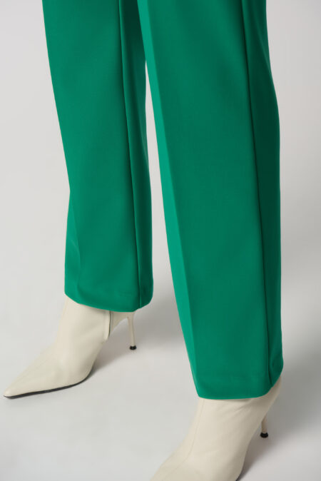 JOSEPH RIBKOFF-PANTALONI GAMBA LARGA-JOS233277 GREEN 42