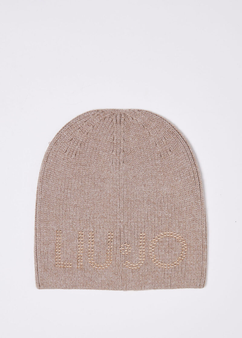 LIU JO-CAPPELLO LOGO BORCHIE-LJ2F3030M0300 NATURALE TU