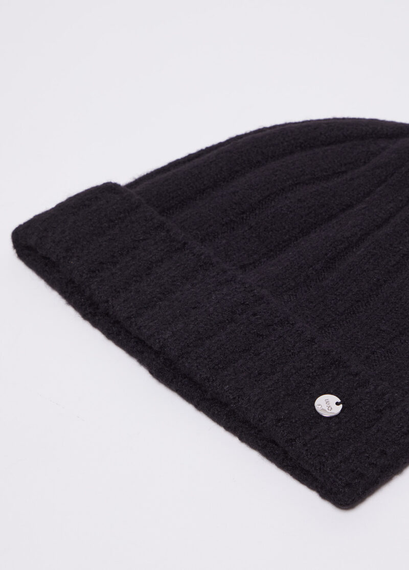 LIU JO-COORDINATO COLLO/BEANIE-LJ2F3045M0300 NERO TU