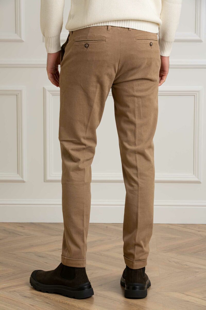 RE-HASH-PANTALONE CHINOS MUCHA-RHP2492290N BEIGE 42