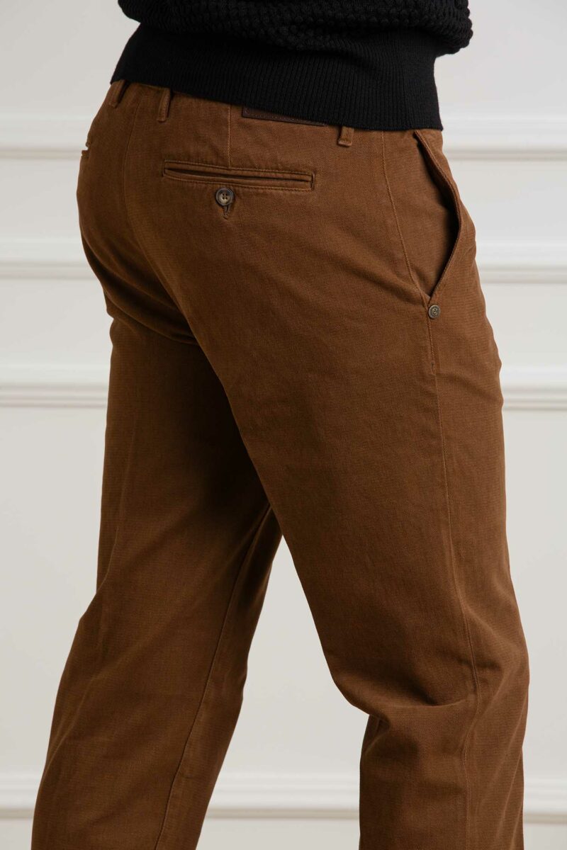 RE-HASH-PANTALONE CHINOS MUCHA-RHP2492290N TABACCO 36